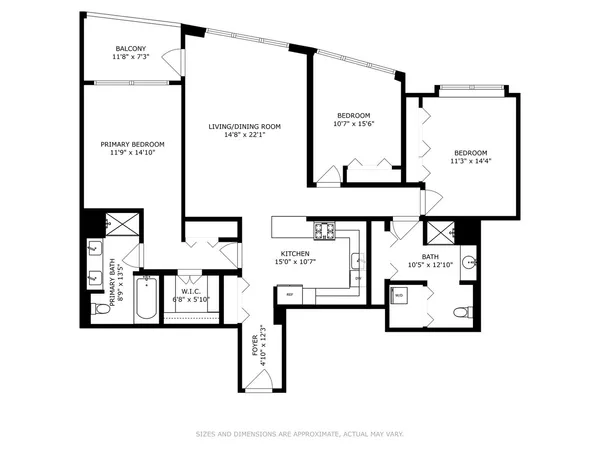 a picture of a floor plan