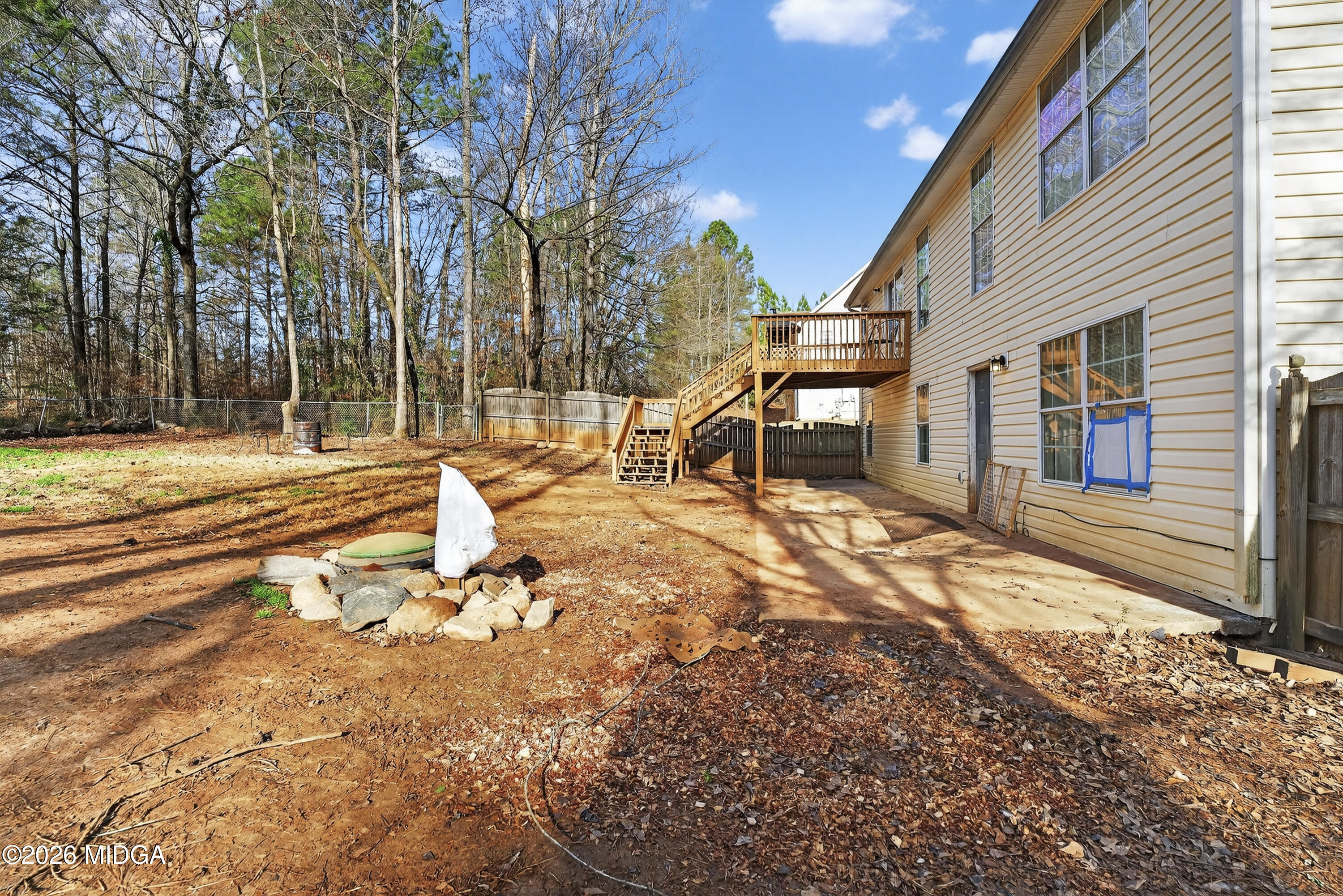 226 Amy Lane Gray, GA 31032 - Photo 46 of 46 a view of a yard with a house and snow on the road