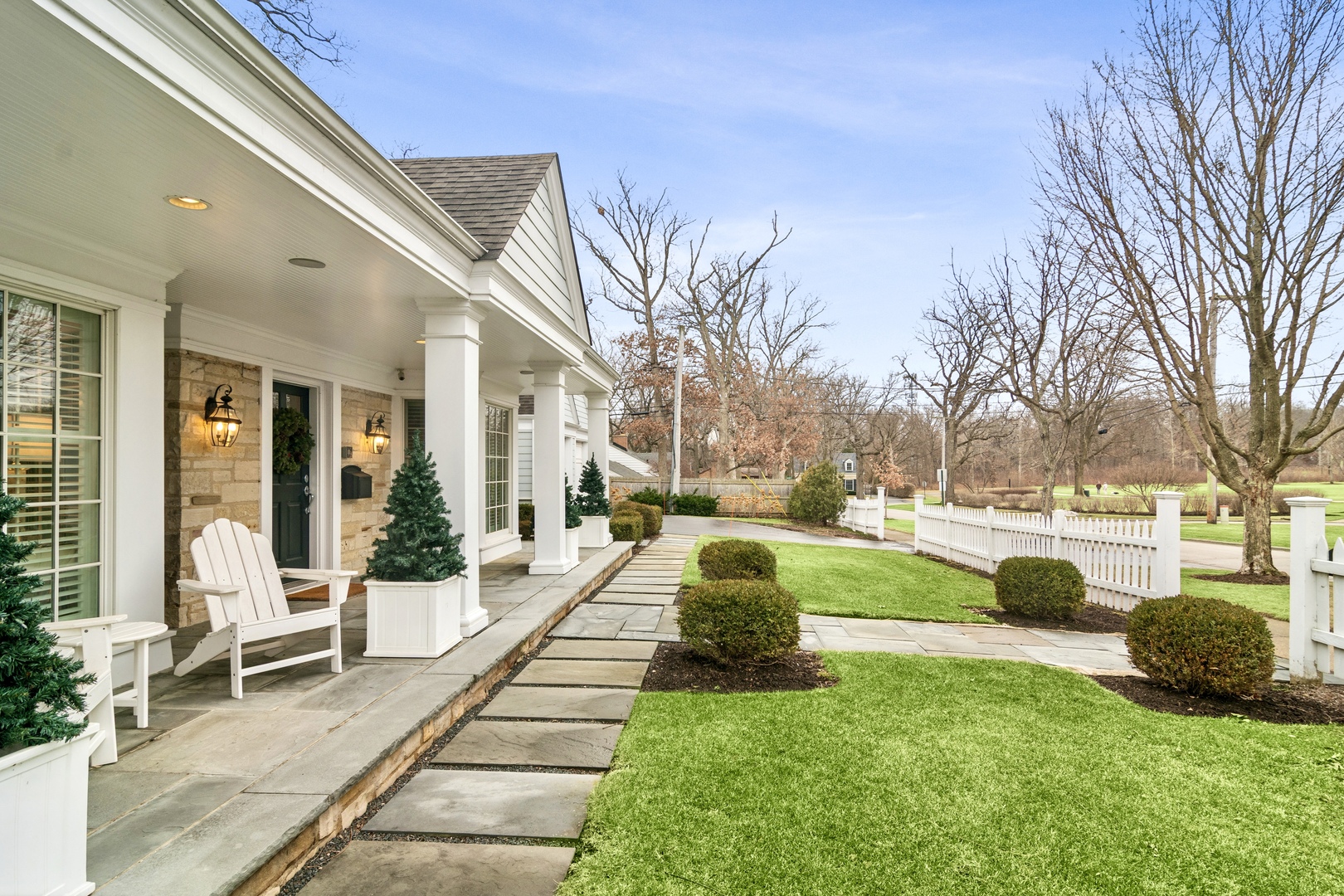 135 South Maywood Road Lake Forest, IL 60045 - Photo 2 of 35 a view of outdoor space yard swimming pool and patio