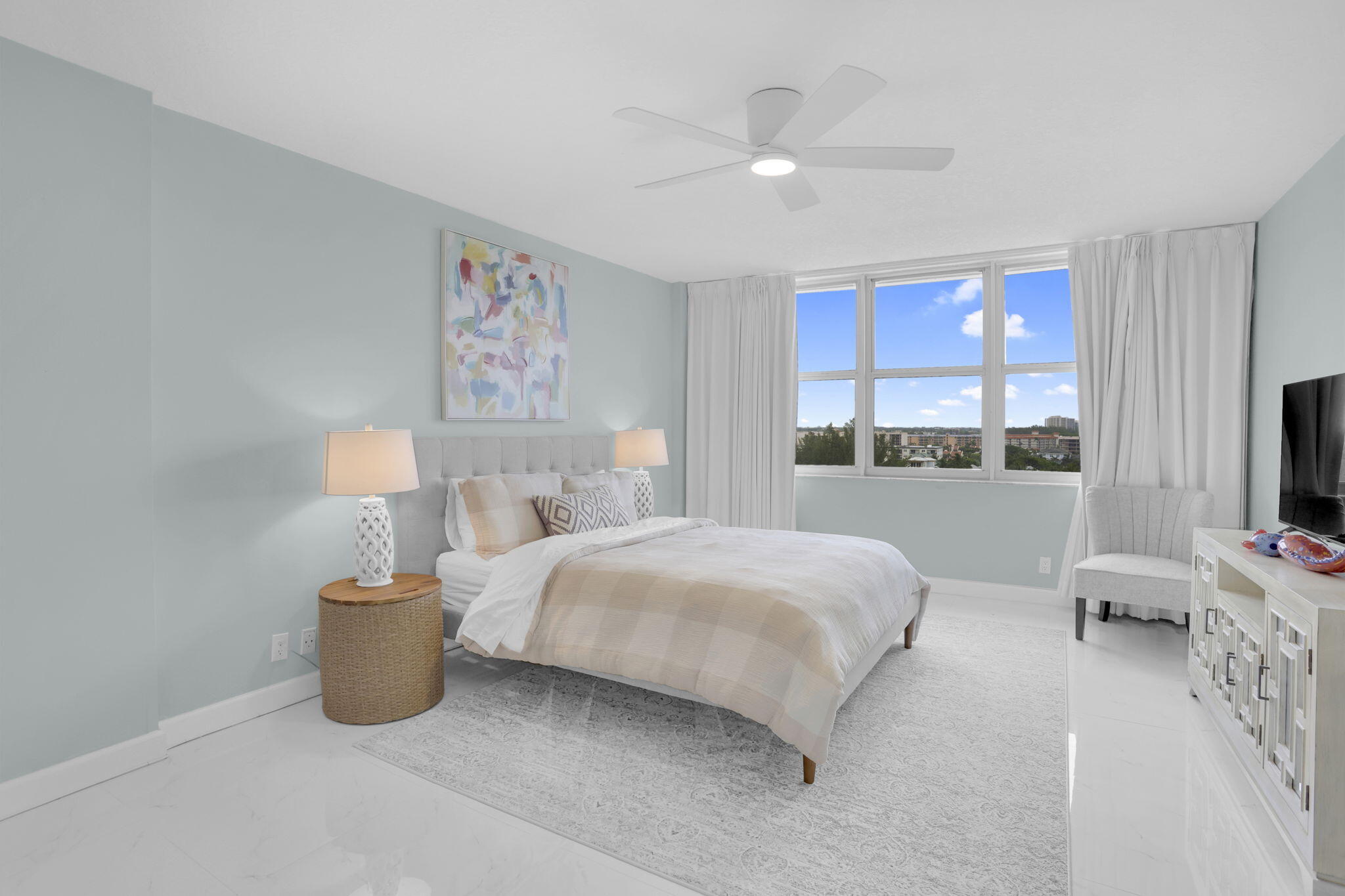 2121 North Ocean Boulevard, Unit 1008E Boca Raton, FL 33431 - Photo 13 of 25 Primary Bedroom