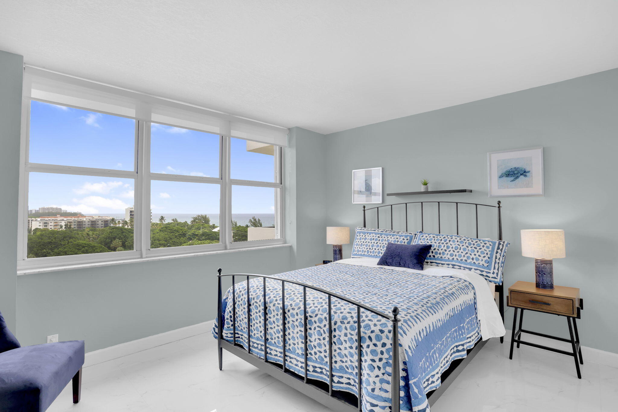 2121 North Ocean Boulevard, Unit 1008E Boca Raton, FL 33431 - Photo 15 of 25 Guest Bedroom