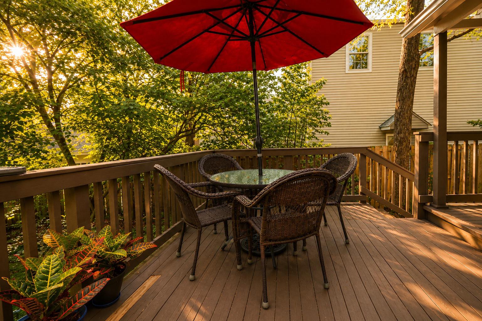15 East Walnut Street Alexandria, VA 22301 - Photo 48 of 77 Back deck leads to kitchen- great for entertaining