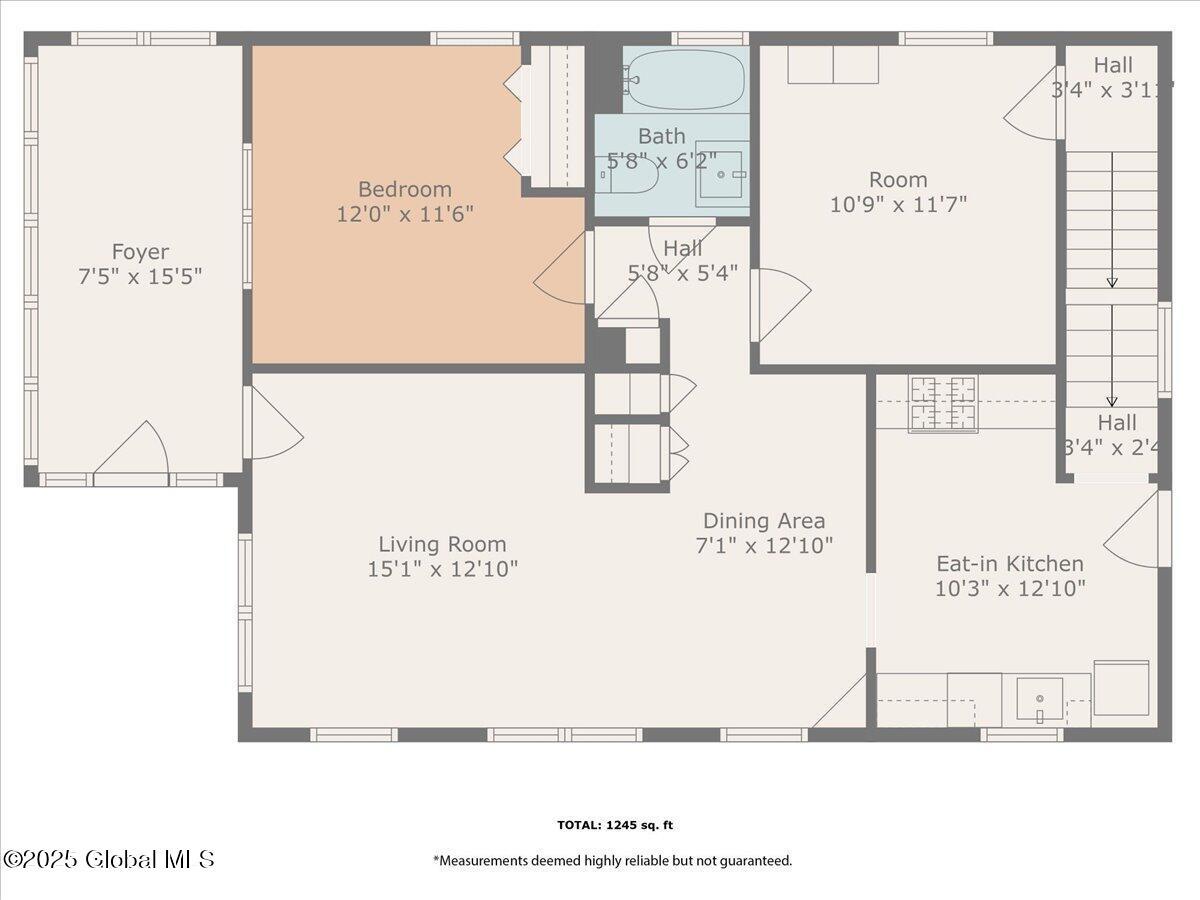 1962 Brookview Road Schodack, NY 12033 - Photo 34 of 36 02-Floor Plans - 1st Floor