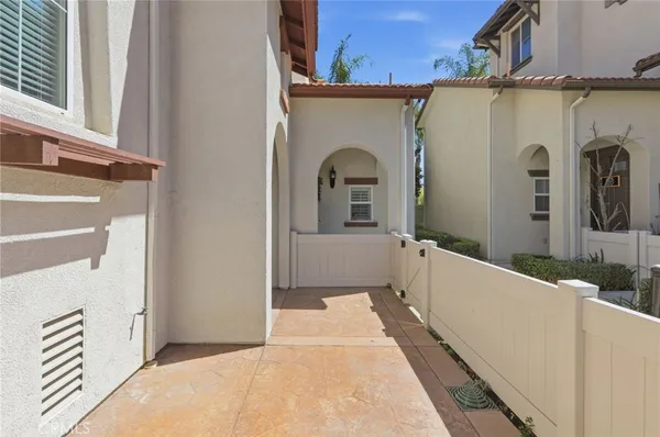 a view of front door of the house