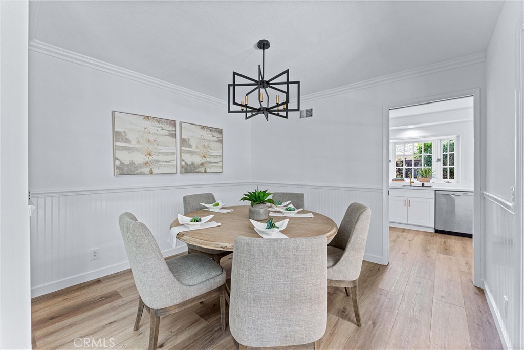 29 Bethany Drive Irvine, CA 92603 - Photo 13 of 44 a dining room with furniture and window
