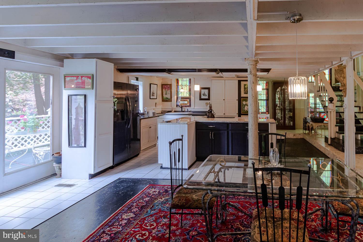 125 Colorado Road Munson, PA 16860 - Photo 19 of 43 a living room with stainless steel appliances kitchen island granite countertop furniture and a kitchen view
