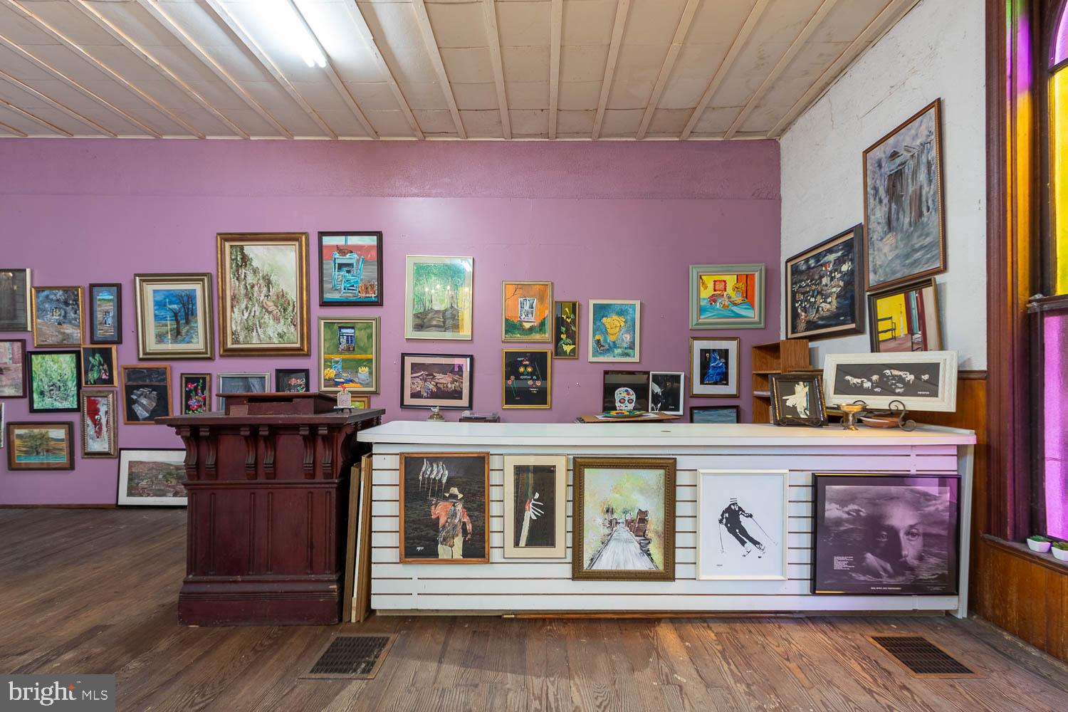 125 Colorado Road Munson, PA 16860 - Photo 42 of 43 a view of a kitchen and dining area with wooden floor