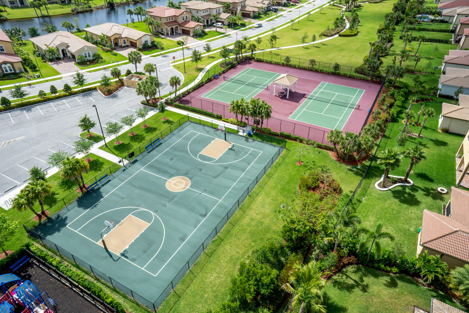 251 Rudder Cay Way Jupiter, FL 33458 - Photo 27 of 39 Tennis and Basketball Courts