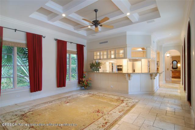 300 Arabian Road Palm Beach, FL 33480 - Photo 3 of 8 a view of an entryway with a chandelier