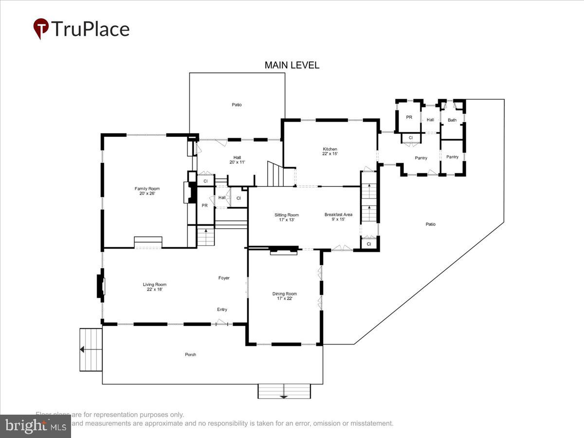 922 Rolandvue Road Baltimore, MD 21204 - Photo 93 of 95 Main level floor plan