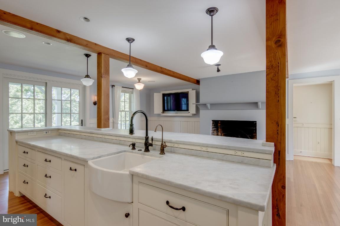 1201 Gold Mine Road Brookeville, MD 20833 - Photo 12 of 61 Marble countertops with farm sink