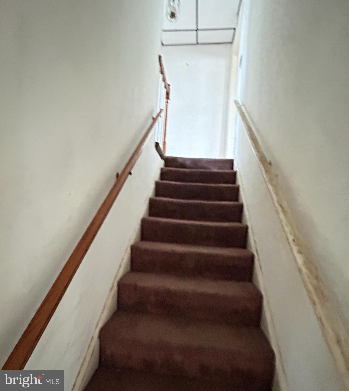 1813 Dunmere Road Dundalk, MD 21222 - Photo 11 of 19 Stairs to upper level