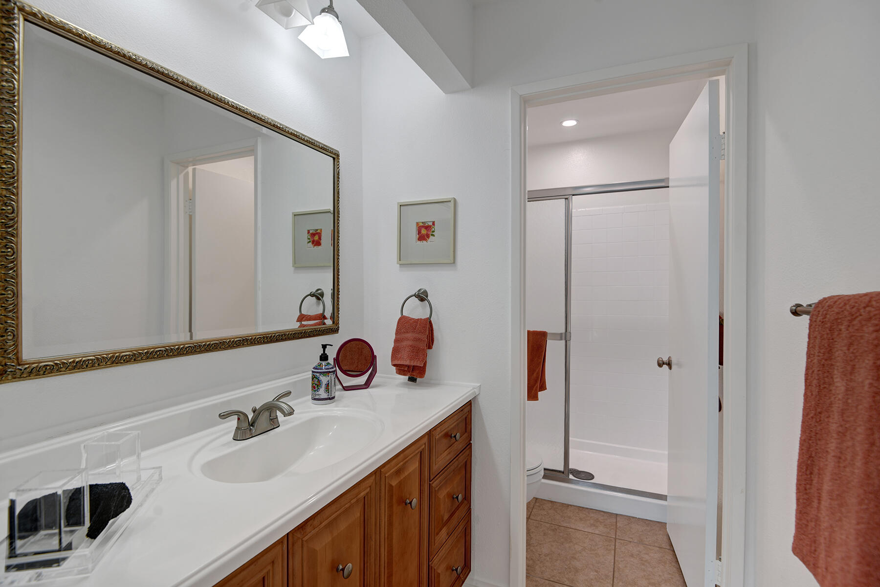 235 Vía Rengo Palm Desert, CA 92260 - Photo 9 of 16 PRIMARY BATH THROUGH RS