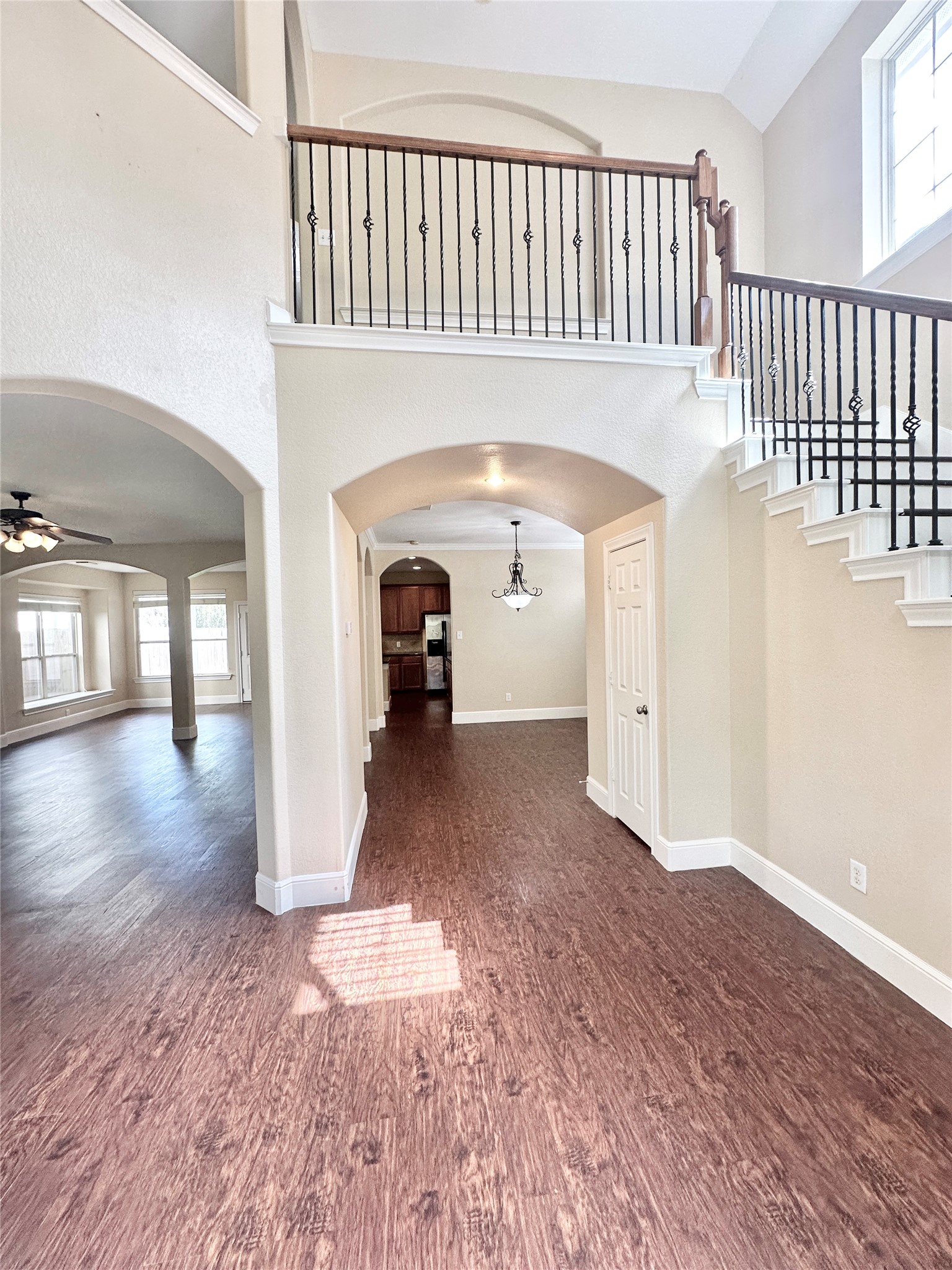 43 Panterra Way Spring, TX 77382 - Photo 3 of 17 a view of livingroom with furniture and wooden floor