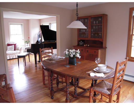 19 Schooner Ridge Marblehead, MA 01945 - Photo 3 of 19 a dining room with furniture a chandelier and wooden floor