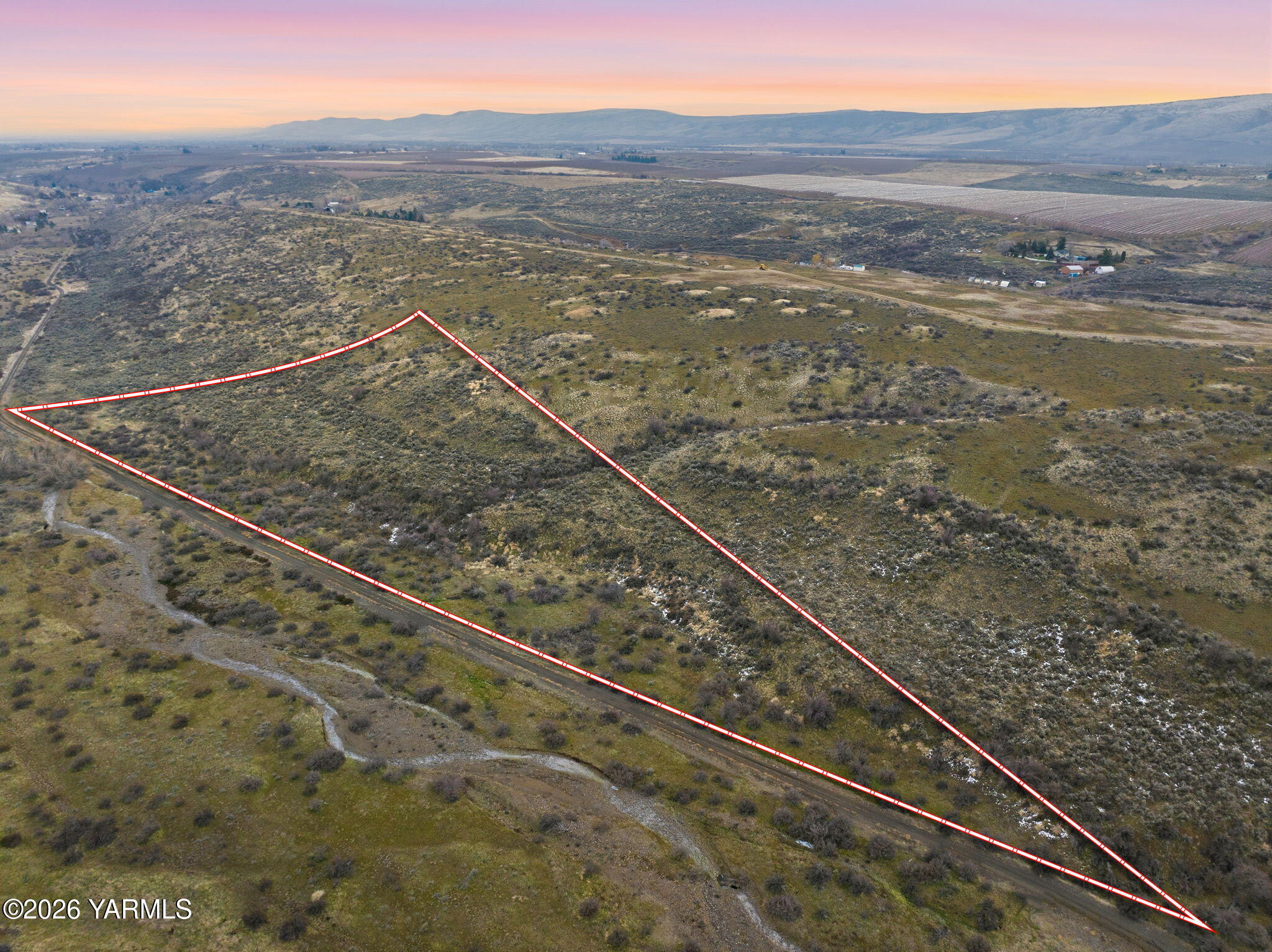 Nka Red Tail Road Yakima, WA 98908 - Photo 13 of 14 Aerial With Estimated Lot Lines