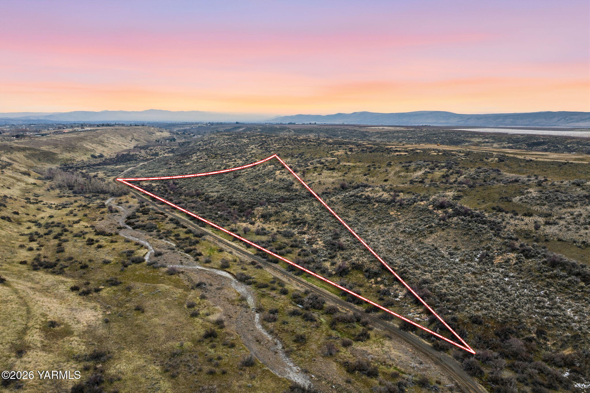 Nka Red Tail Road Yakima, WA 98908 - Photo 3 of 14 Aerial With Estimated Lot Lines
