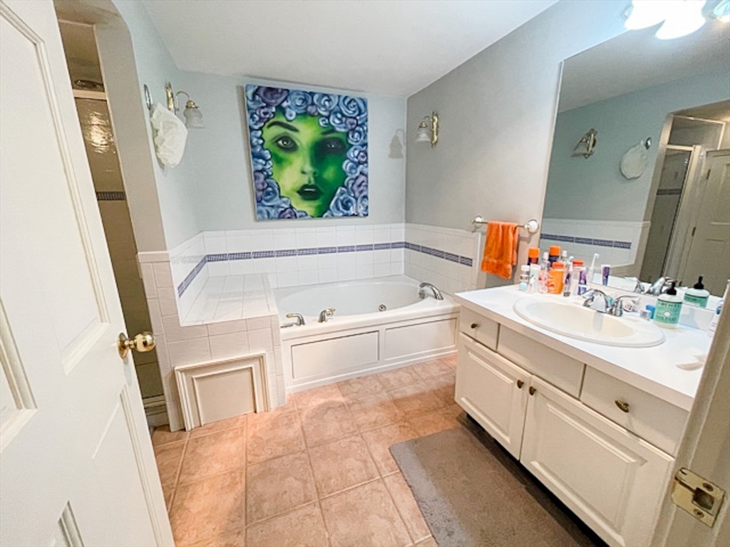 57 Dwight Street, Unit G Boston, MA 02118 - Photo 24 of 28 a bathroom with a bathtub sink and a mirror