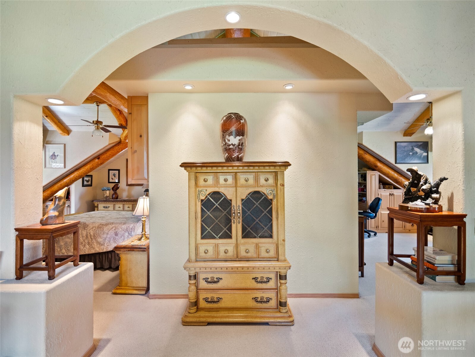 13537 Entiat River Road Entiat, WA 98822 - Photo 19 of 40 a view of living room with furniture and fireplace