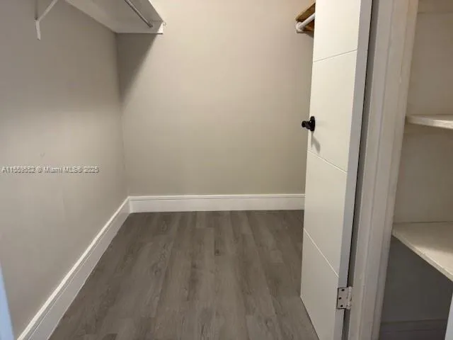 a view of a small space