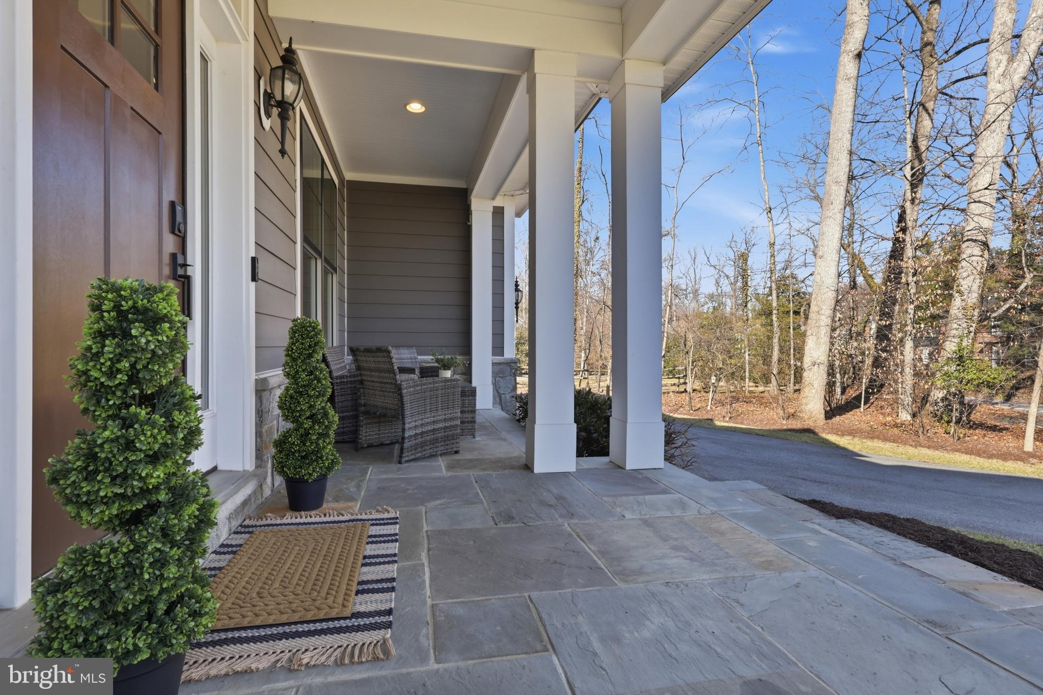 9206 Fernwood Road Bethesda, MD 20817 - Photo 3 of 43 Stone front entry