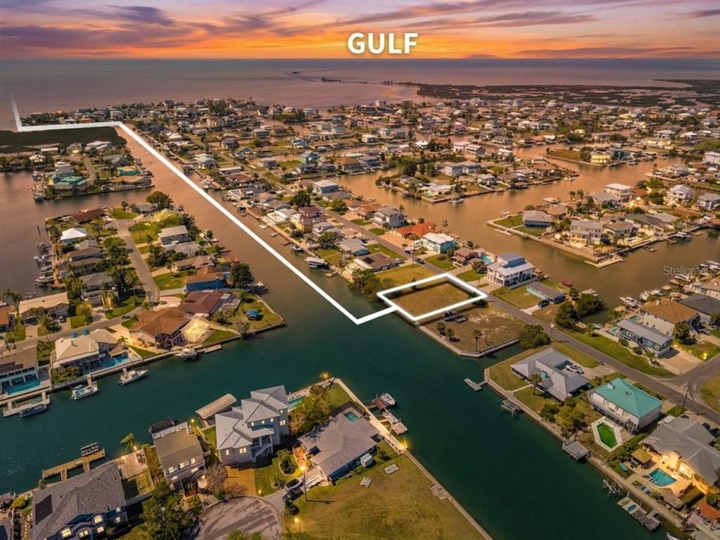 . Gulfview Drive Hernando Beach, FL 34607 - Photo 1 of 1 an aerial view of residential building and ocean