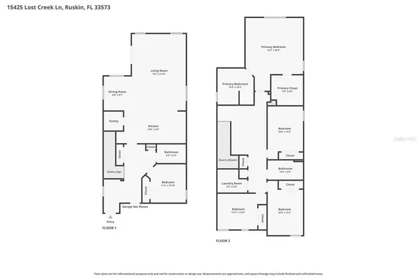 $359,997 | 15425 Lost Creek Lane, Ruskin, FL 33573