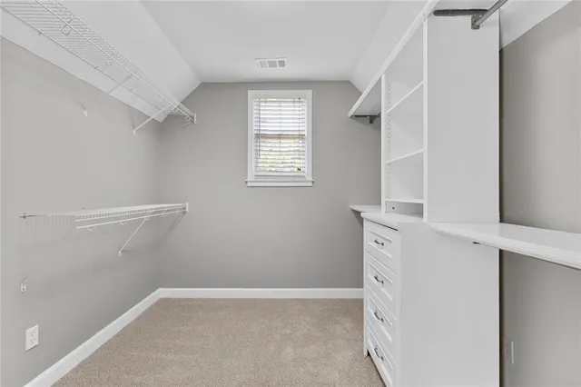 a room with furniture and a table