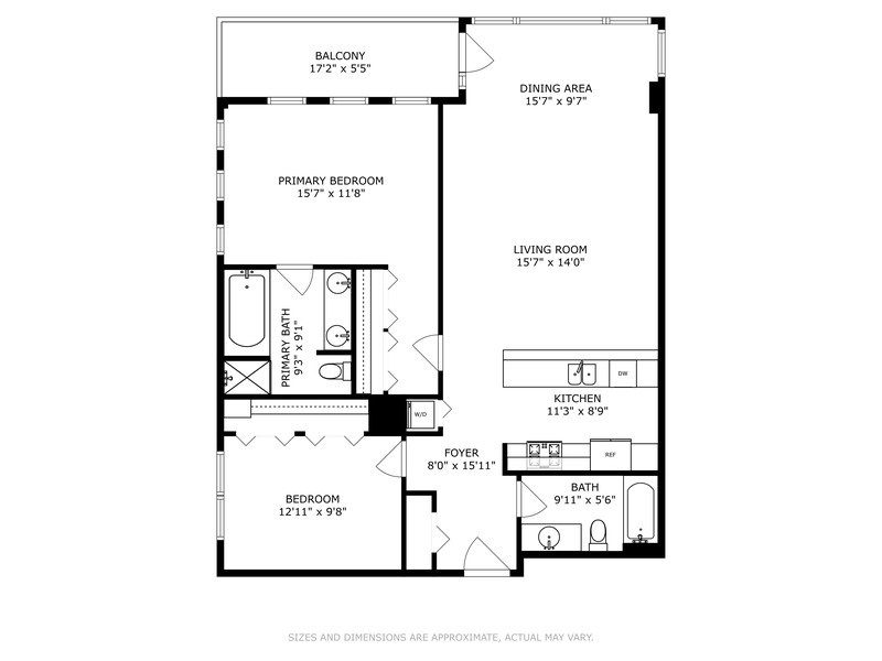 3920 North Sheridan Road, Unit 504 Chicago, IL 60613 - Photo 21 of 21 a picture of a floor plan