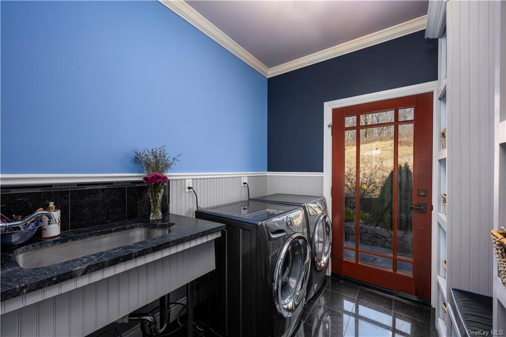 57 North White Rock Road Holmes, NY 12531 - Photo 8 of 16 LAUNDRY ROOM WITH GRANITE FLOORS