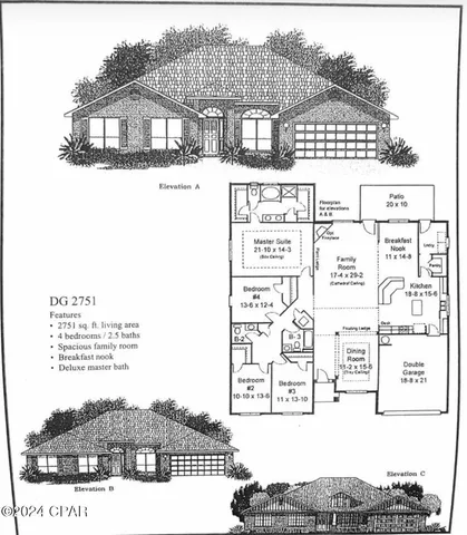 $550,810 | 4211 Wood Duck Cove, Southport, FL 32409