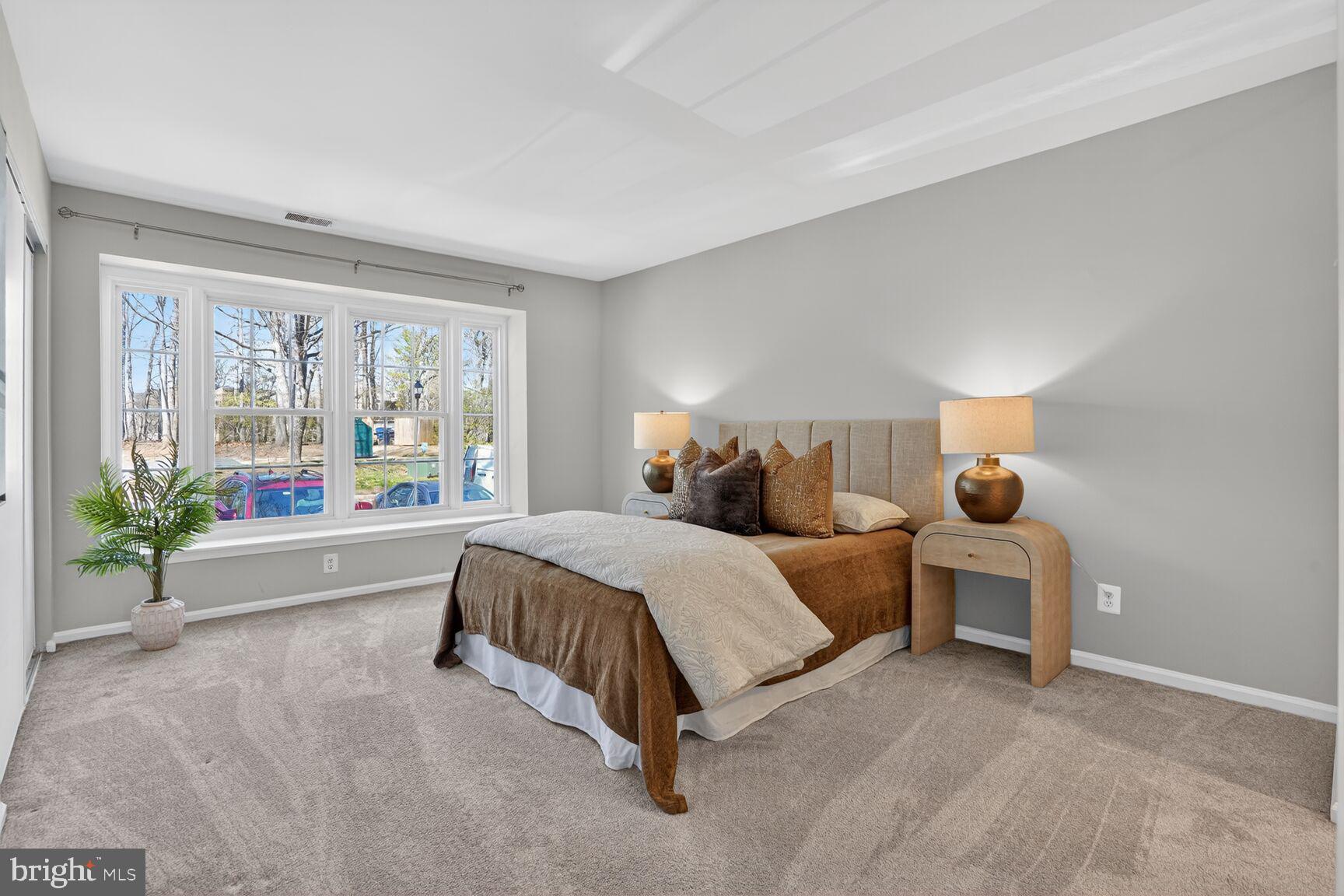 11116 Beaver Trail Court, Unit 11116 Reston, VA 20191 - Photo 12 of 18 Bedroom with extra-large windows