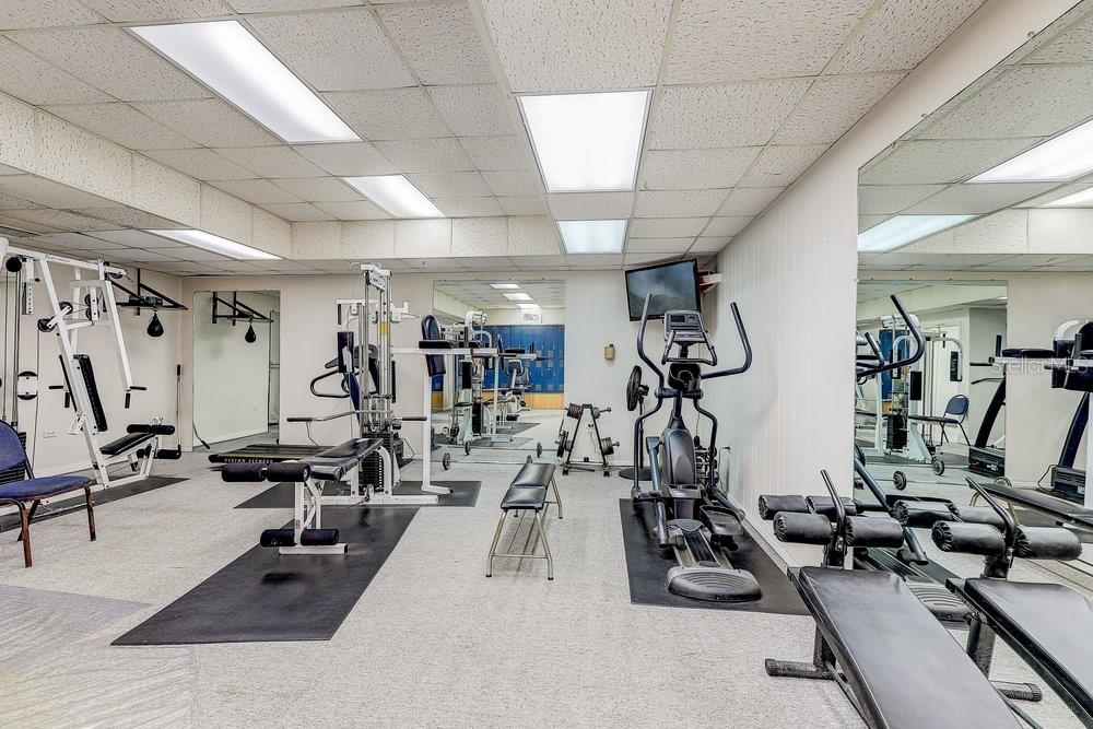 3454 Niblick Court New Port Richey, FL 34655 - Photo 51 of 54 a view of a room with gym equipment