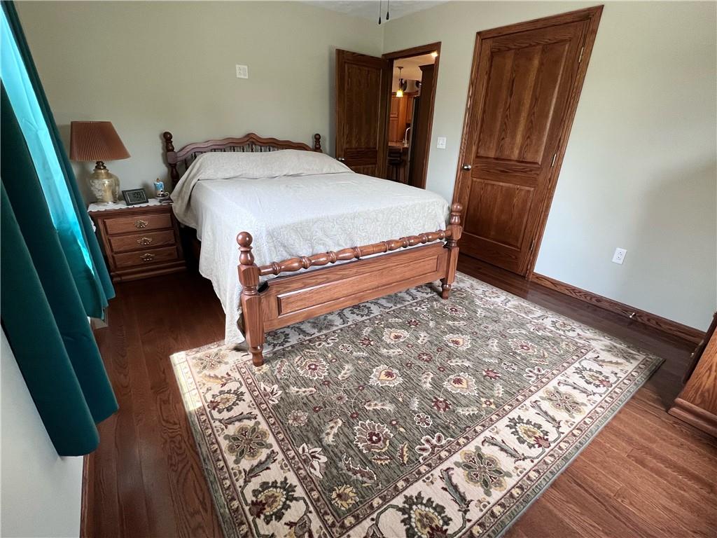 603 Lingenfelter Road Indiana, PA 15701 - Photo 8 of 17 a bedroom with a bed and a rug