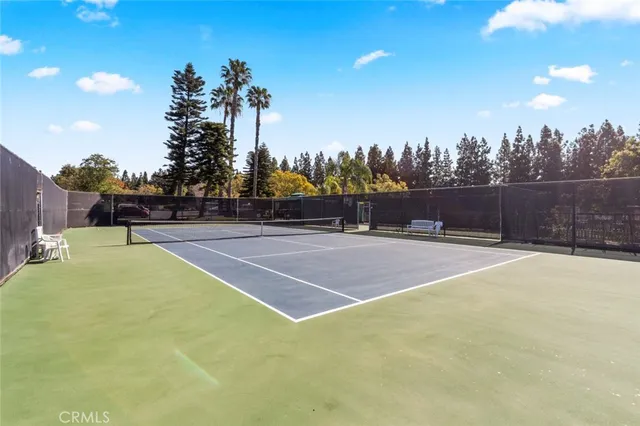 a view of a tennis court