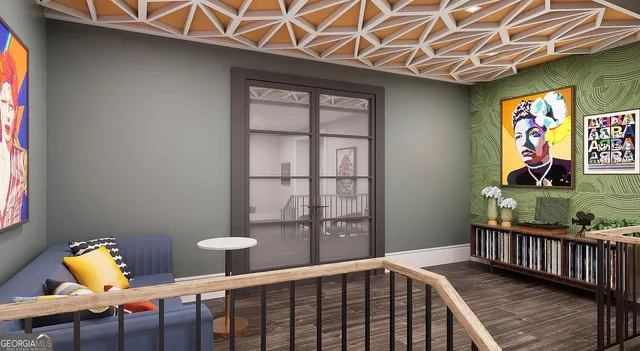 a bedroom with furniture and window