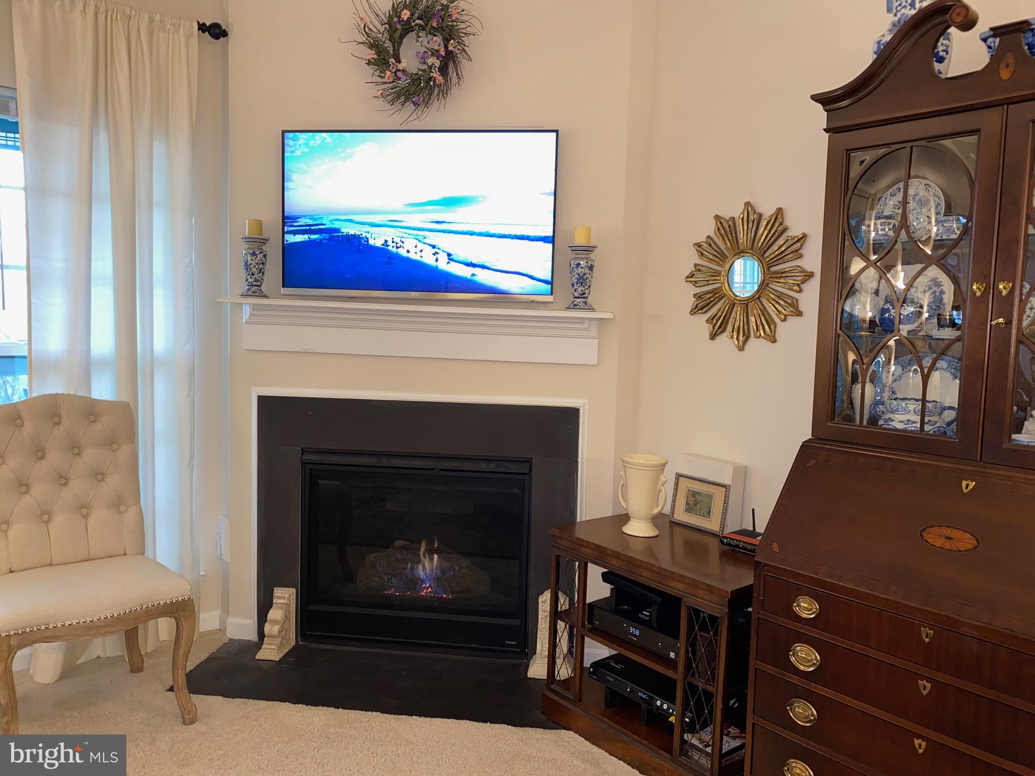 8420 Ice Crystal Drive, Unit M Laurel, MD 20723 - Photo 37 of 58 Gas Fireplace