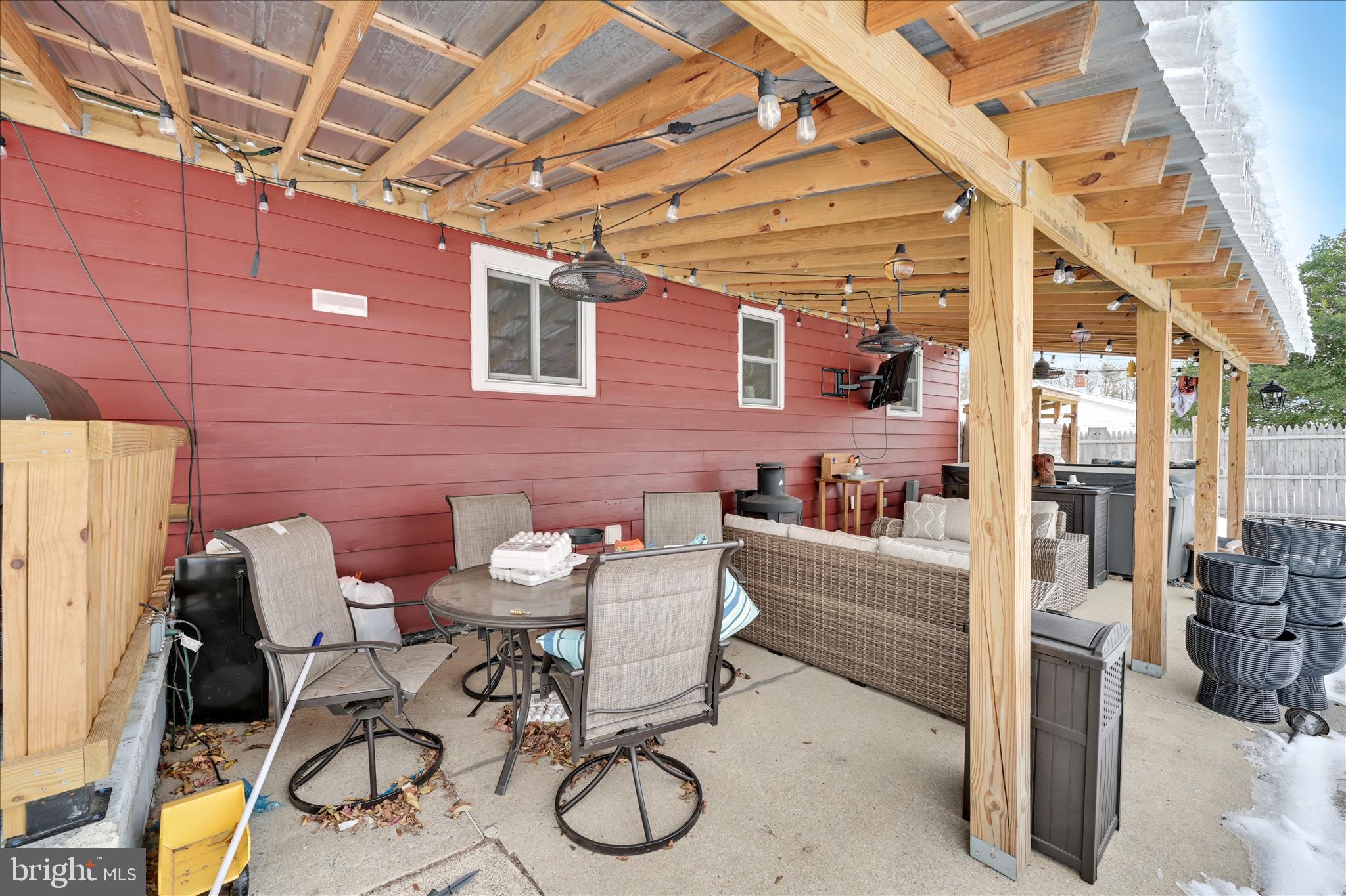 40 Long Stretch Road Pine Grove, PA 17963 - Photo 23 of 37 a view of a patio with table and chairs