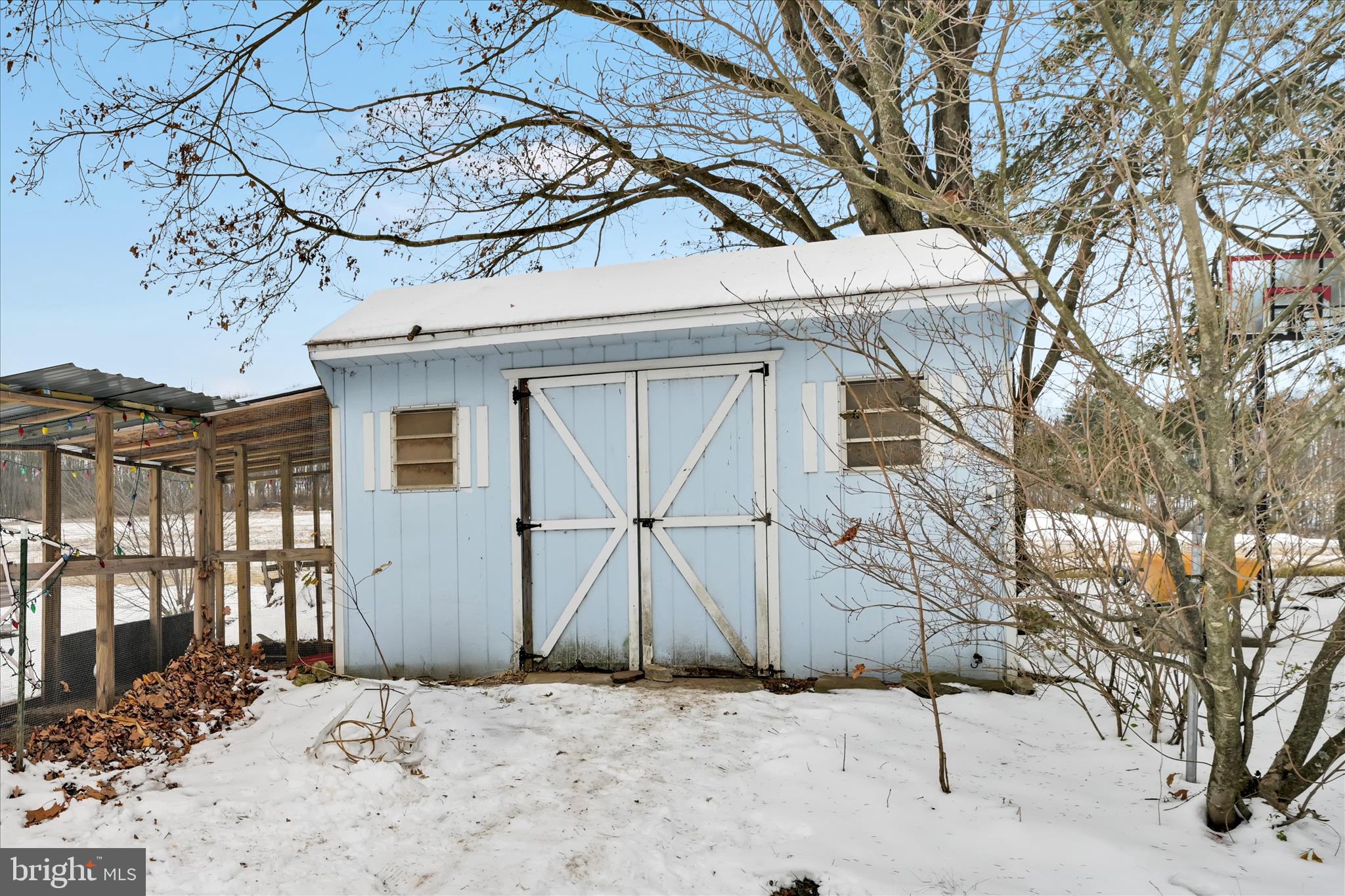40 Long Stretch Road Pine Grove, PA 17963 - Photo 34 of 37 a wooden bench sitting in front of house