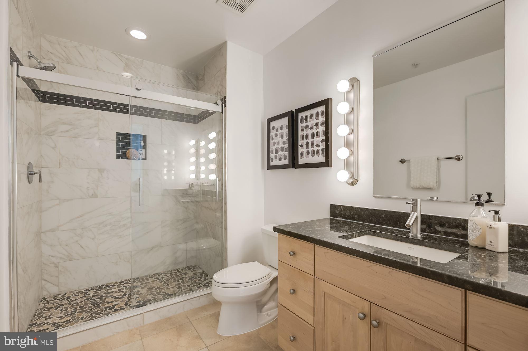 811 4th Street Northwest, Unit 219 Washington, DC 20001 - Photo 9 of 22 Primary Bedroom w/ En-Suite Bath