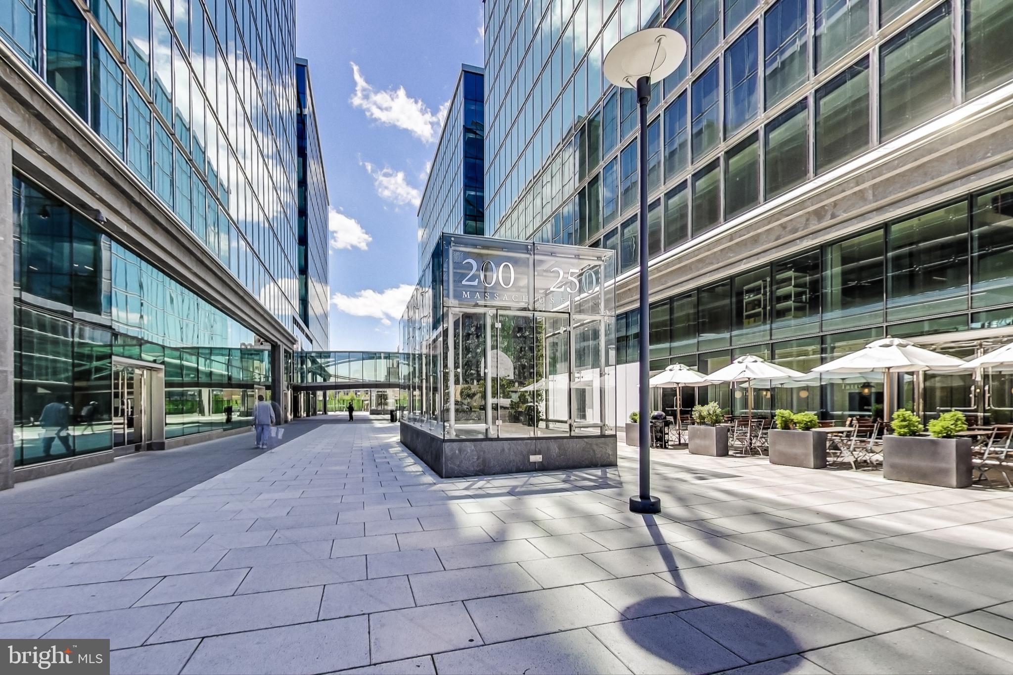 811 4th Street Northwest, Unit 112 Washington, DC 20001 - Photo 39 of 44 a view of a building with a glass door