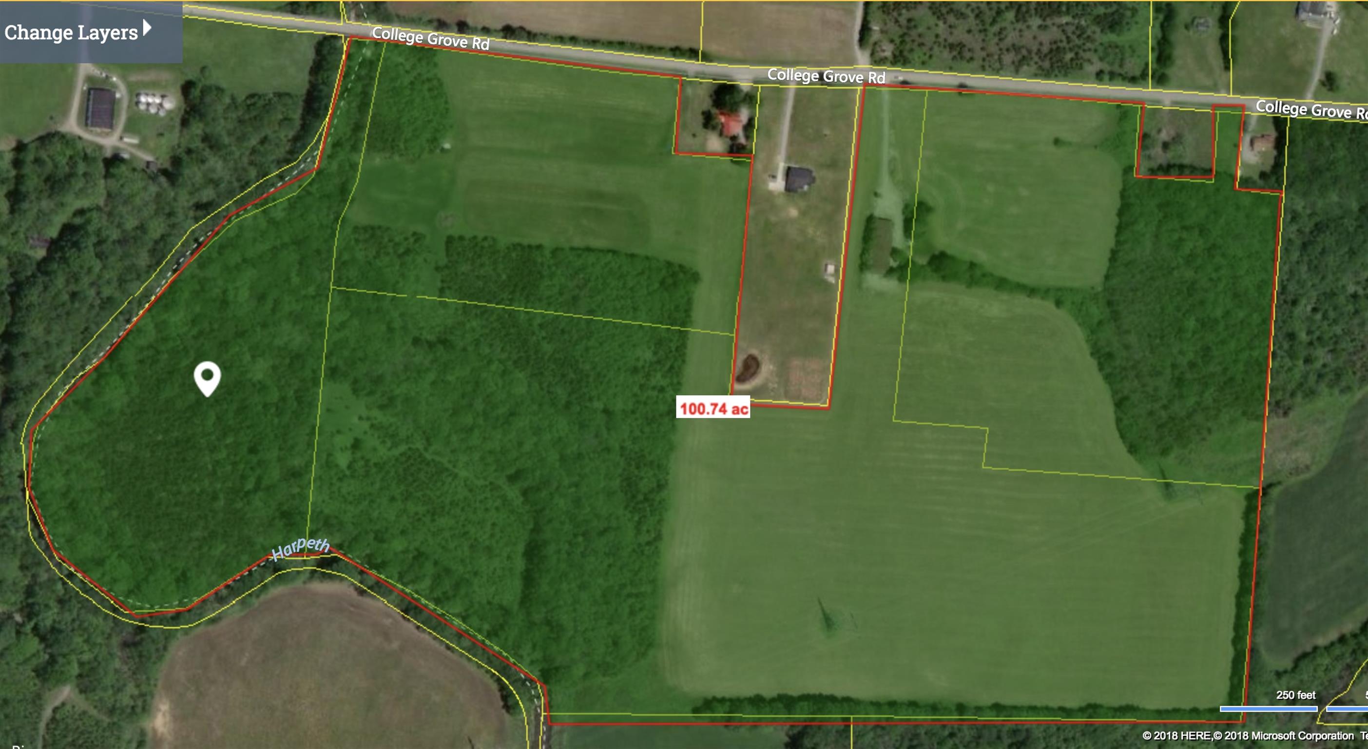 693 College Grove Road Eagleville, TN 37060 - Photo 4 of 21 Included property highlighted.