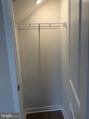 a view of walk in closet