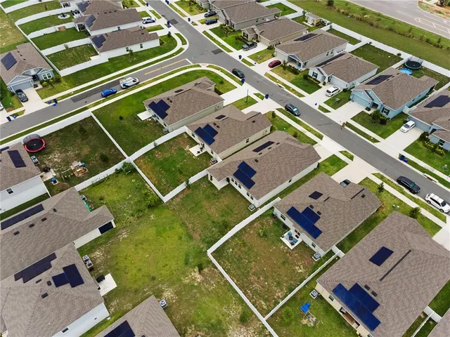an aerial view of tennis pool