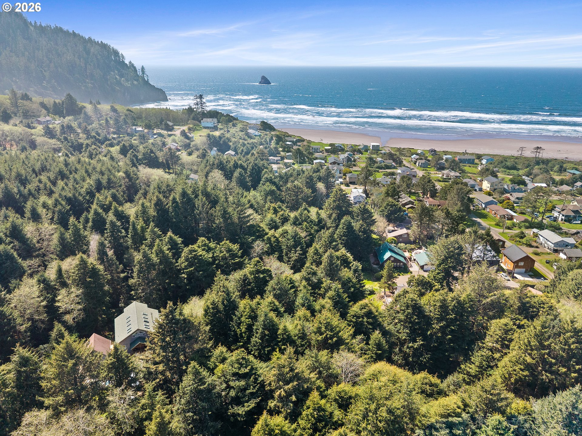 7th Street Northwest, Unit 11300 Tillamook, OR 97141 - Photo 12 of 13 a view of a yard