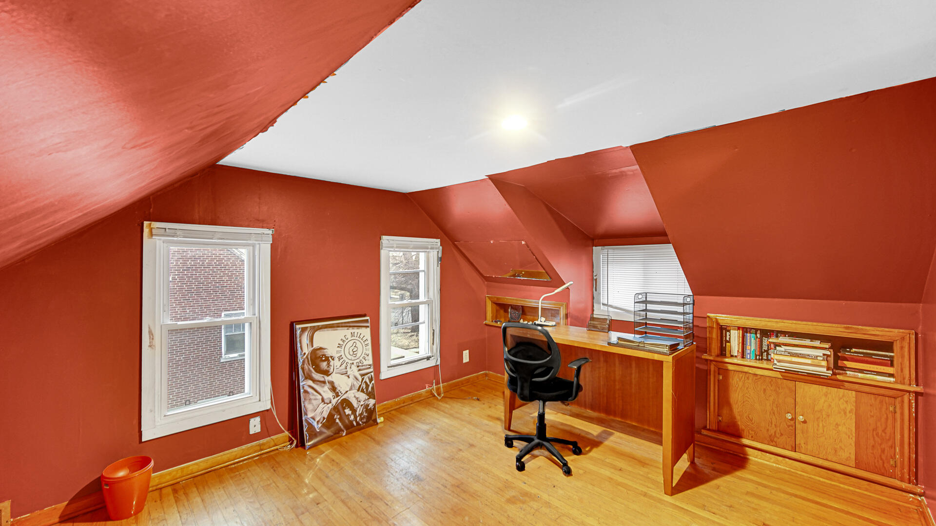 631 141st Street Hammond, IN 46327 - Photo 12 of 24 a view of a workspace with furniture and a window