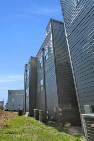 a backyard of a house