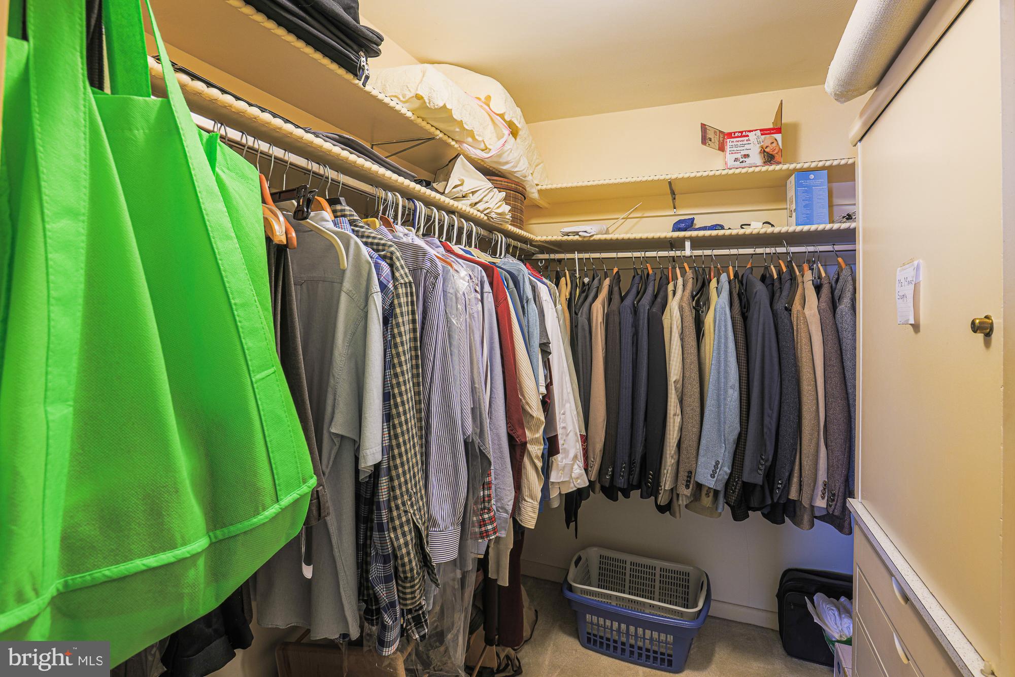 11 Slade Avenue, Unit 412 Baltimore, MD 21208 - Photo 31 of 37 Walk in closet