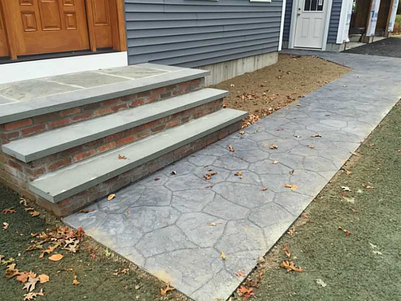 14 Shady Grove Road Hopkinton, RI 02832 - Photo 22 of 23 Exterior Front. Brick and blue stone front steps
