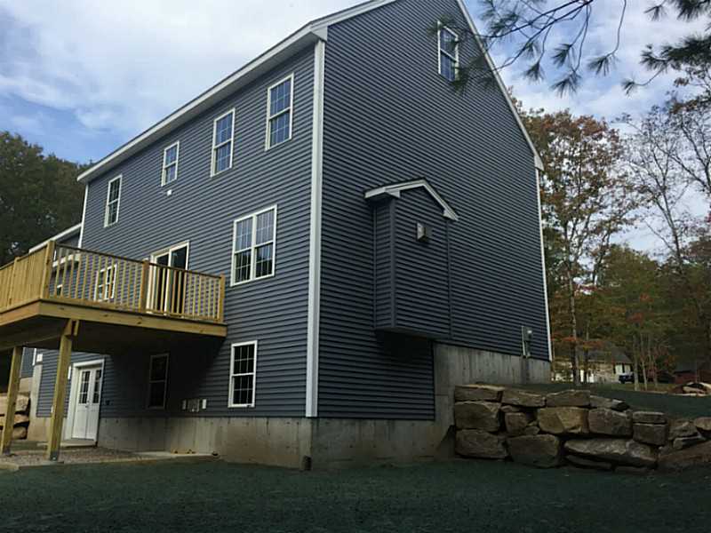 14 Shady Grove Road Hopkinton, RI 02832 - Photo 4 of 23 Exterior Back. Walk out basement